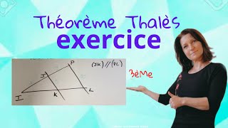 exercice résolu Théorème de Thalès Comment calculer une longueur niveau 3ème [upl. by Ahs485]