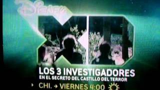 Promo quotLos 3 Investigadores en el Secreto del Castillo del Terrorquot en Disney XD [upl. by Jempty]