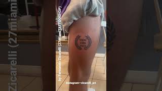 Veni vidi vici tattoo [upl. by Ferd]