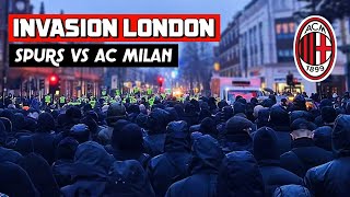 Corteo Curva Sud Milano Invaded in London  Tottenham  Milan 00  UCL 080323 [upl. by Lebazi]