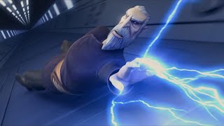 Anakin amp Kenobi Chase Count Dooku 4K HDR  Star Wars The Clone Wars [upl. by Ziana]