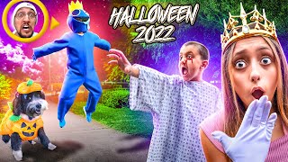 Halloween 2022 was a Stranger Thing this year FV Family Haunted Vlog [upl. by Ecinue768]