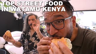 TOP RATED Street Food In Watamu Kenya  Previously Unseen Spots [upl. by Nahta]