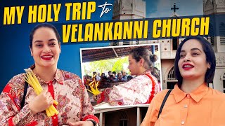 தனியா ஒரு Trip❤️  Velankanni மாதாவ பாக்க போறேன்😍  Sushis Fun [upl. by Idleman830]