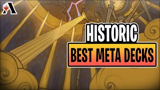 TOP 5 HISTORIC BEST META DECKS  Rank Up Quick  Historic MTG Arena Best Decks [upl. by Ahsikan]