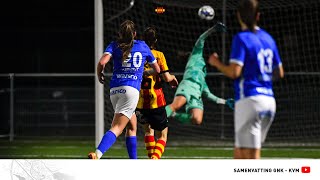 Speeldag 8 Genk Ladies  KV Mechelen 40 [upl. by Flemming313]