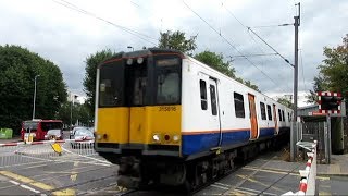 Highams Park Level Crossing  14th August 2018 [upl. by Aalst]