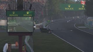 Nikita Mazepin goes flying in Canada F121 [upl. by Vokay]