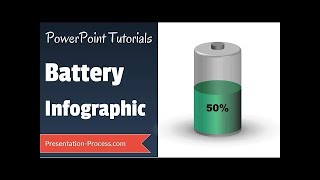 How to Create 3D Battery Infographic in PowerPoint [upl. by Merp]