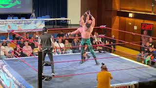 Georges Khoukazc vs Mexxberg Full Intercontinental Championship Wrestling Match [upl. by Dehsar670]