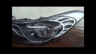 HYUNDAI ELANTRA 2012 HEADLIGHTS [upl. by Kristel]