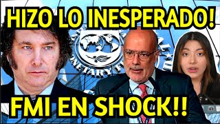 ULTIMO FMI SE RINDE ante ARGENTINA Y MILEI ANUNCIA SU SIGUIENTE JUGADA “PROGRESO IMPRESIONANTE” [upl. by Auguste]