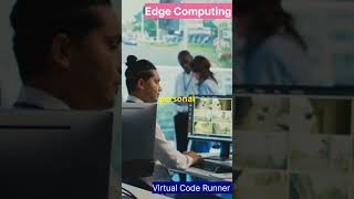 Edge Computing Works edgecomputing technology tech facts programming coding shorts youtube [upl. by Ahseuqram866]