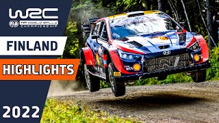 Day 2 Morning Highlights  WRC Secto Rally Finland 2022 [upl. by Pat]