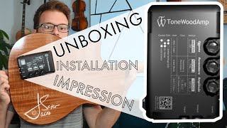 ToneWood Amp  Unboxing amp Installing for Acoustic Guitarists  Jacob Seyer [upl. by Brindle]