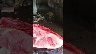 Solid Piece of Porkগাহৰি টপিনা মাংস food pork porklove hindisong porkmeat meatcuts shorts [upl. by Floridia547]