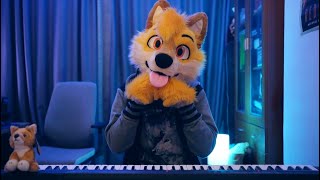 Porter Robinson  Goodbye To A World Fursuit piano cover [upl. by Mell440]