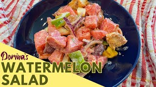 PanzanellaAqua SaleWatermelon salad [upl. by Suzanne]