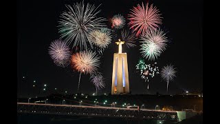 Fogos de Artifícios em Lisboa Natal e Passagem de Ano [upl. by Rep]