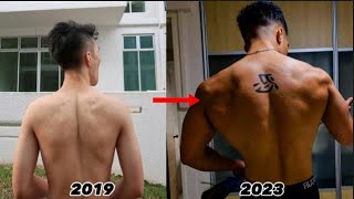 3 year Calisthenics Strength Transformation [upl. by Ardath541]