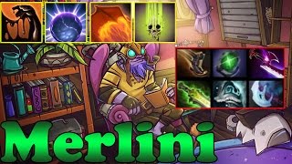 Dota 2  Patch 684 Merlini Plays Tinker Vol 3  Ability draft Match Gameplay [upl. by Norrehc340]