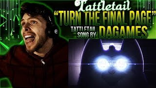 Vapor Reacts 322  NEW TATTLETAIL SONG quotTurn The Final Pagequot by DAGames REACTION [upl. by Beller]