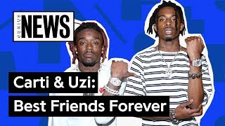 The History of Lil Uzi Vert amp Playboi Carti’s Friendship  Genius News [upl. by Emoreg809]