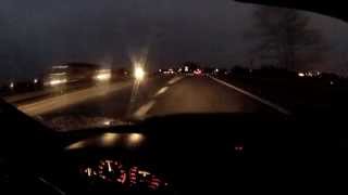 Civic B20VTEC  Vs 350Z top end acceleration [upl. by Eimmac]