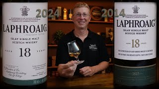 Laphroaig 18 Jahre 48  2024 vs Laphraoaig 18 Jahre 48  2013 [upl. by Araz]