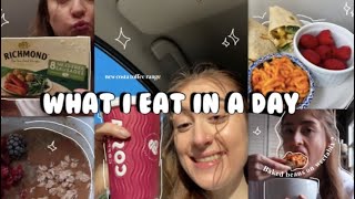 What I eat in a day  Anorexia  Bulimia Recovery 🪴🧃🍴 [upl. by Sehguh]