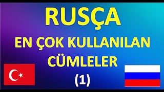 RUSÇA EN ÇOK KULLANILAN CÜMLELER1 [upl. by Ateekahs]