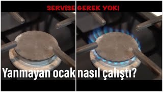 Yanmayan ocak nasıl çalıştı  ocak nasıl temizlenir  pratik bilgiler Figen Ararat [upl. by Coleville]