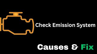 Check Emission System Meaning Leading Causes amp Fix [upl. by Faun]