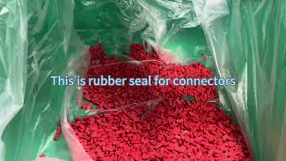 100 inspection for rubber seal of connector [upl. by Ahsinav529]