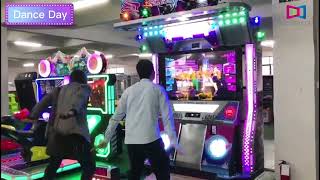 Arcade Dance Machine 2 Player Interactive Pump It Up Music Rhythm Dance Revolution Arcade Machine [upl. by Federico]