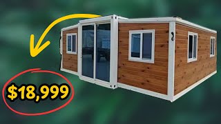 Amazons Best Kept Secret Amazing 3Bedroom Expandable Prefab Container Home Under 19K [upl. by Acinok101]