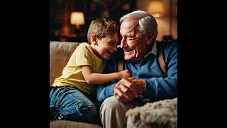 Grandpa and grandson beautiful bonding video song [upl. by Erasme]