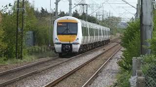 Trains in London  April 2024 [upl. by Adnamahs]