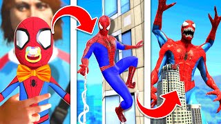 How To UPGRADE SPIDERMAN Into A GOD In GTA 5  Secret Powers  GTA 5 Mods Funny Gameplay [upl. by Maia]