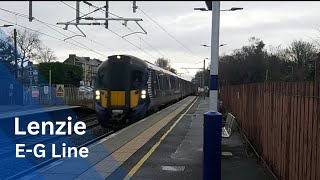 Trains at Lenzie [upl. by Terpstra]