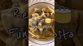 RECIPE funghi pasta ㅣ버섯 파스타  초간편레시피  파스타레시피 [upl. by Annel714]