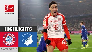 “RecordKane“ amp Musiala Brace  Bayern München  Hoffenheim 30  Highlights  MD17 – Bundesliga [upl. by Aridni960]