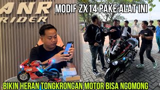 MODIF ZX14R PAKAI ​⁠TraxCenter BIKIN HERAN MOTOR JADI CANGGIH BEGINI [upl. by Rivy768]