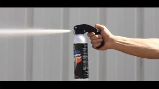 Test Réel  Bombe lacrymogène 500ml gel  Arme de Défense Anti Agression [upl. by Maziar367]