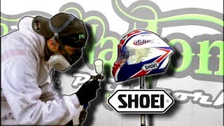 Luke Mosseys 2016 Shoei Xspirit 3 [upl. by Jonina]