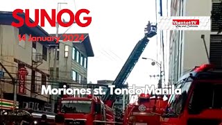 SUNOG sa Moriones st Tondo Manila 14January2024 [upl. by Otipaga]