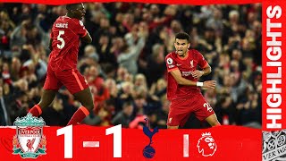 HIGHLIGHTS Liverpool 11 Tottenham  LUIS DIAZ SCORES REDS HELD AT ANFIELD [upl. by Mages]