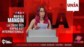 Magali Mangin  Colloque des soins aux personnes âgées [upl. by Arukas]