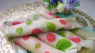 Colorful Patishapta Thin Crepes  Delicious amp Simple  Bilkis Food Art [upl. by Seldon]