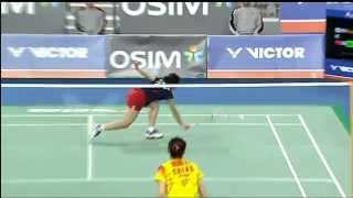 SF  WS  Minatsu Mitani vs Wang Shixian  2013 Victor Korea Open [upl. by Tengler]